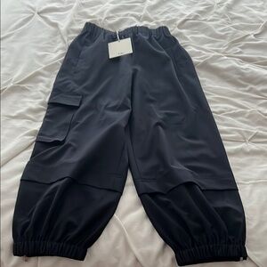 Tibi tropical wool pull on wilt jogger